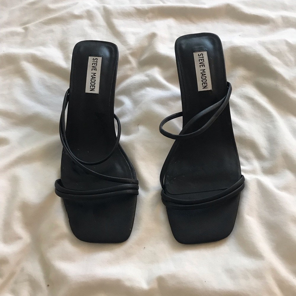 Steve Madden Black Women's Sandals